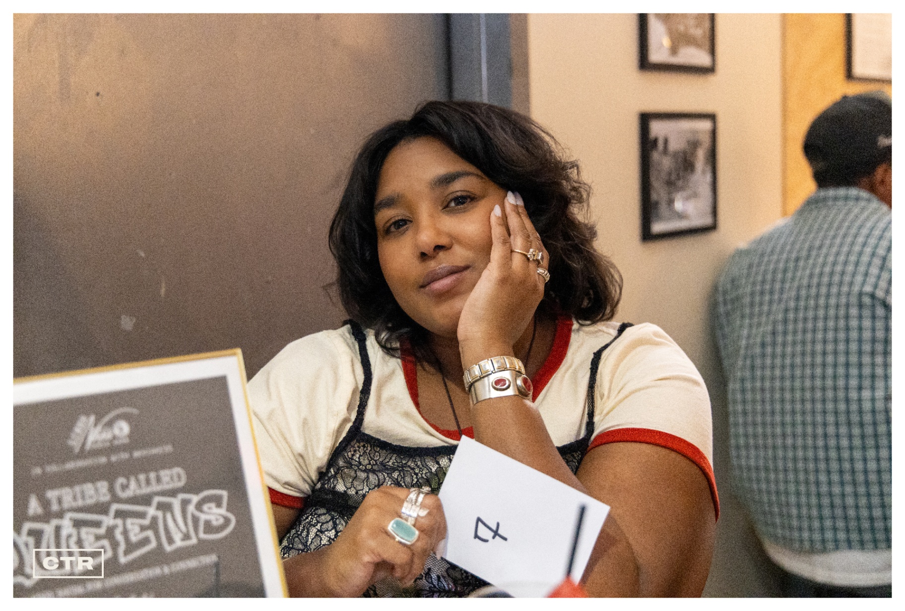 A Tribe Called Queens — guest at the table